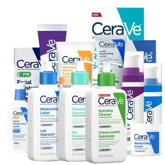 CeraVe Amino Acid Hydrating Facial Cleanser Face Moisturizing Body Lotion Whitening Cream Women Salicylic Foaming Oily Dry Skin
